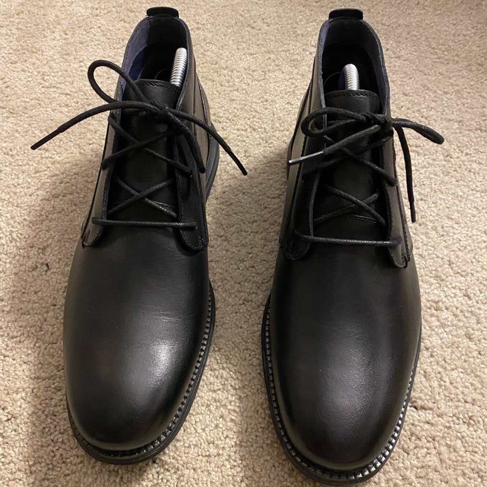 Cole Haan Black Chukka Boots Sleek and Versatile